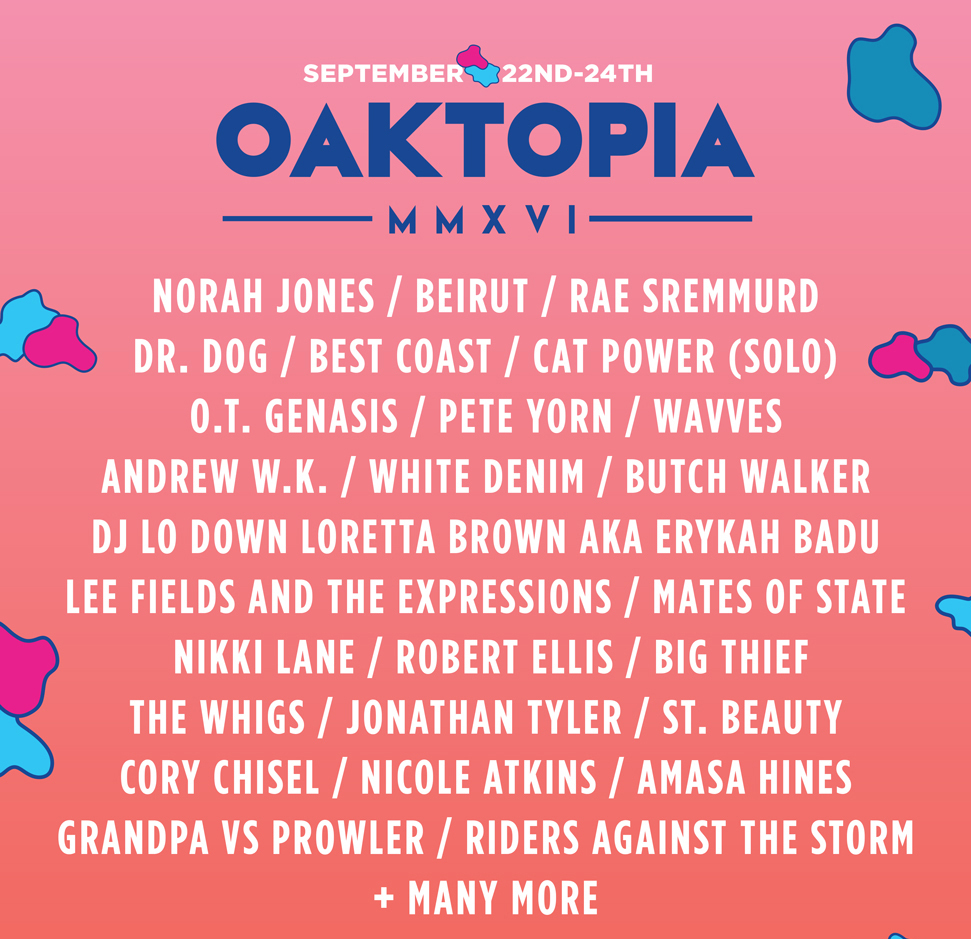 OAKTOPIA 2016 Poster Art - 27x41 Final