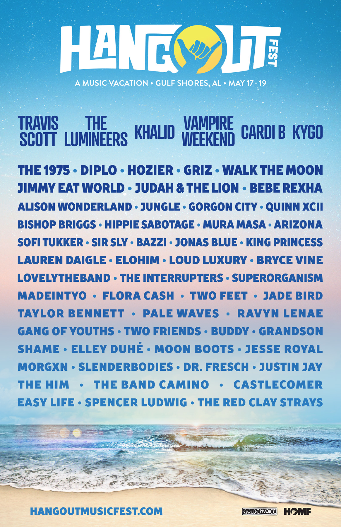 Hangout Music Festival - May 17-19, 2024