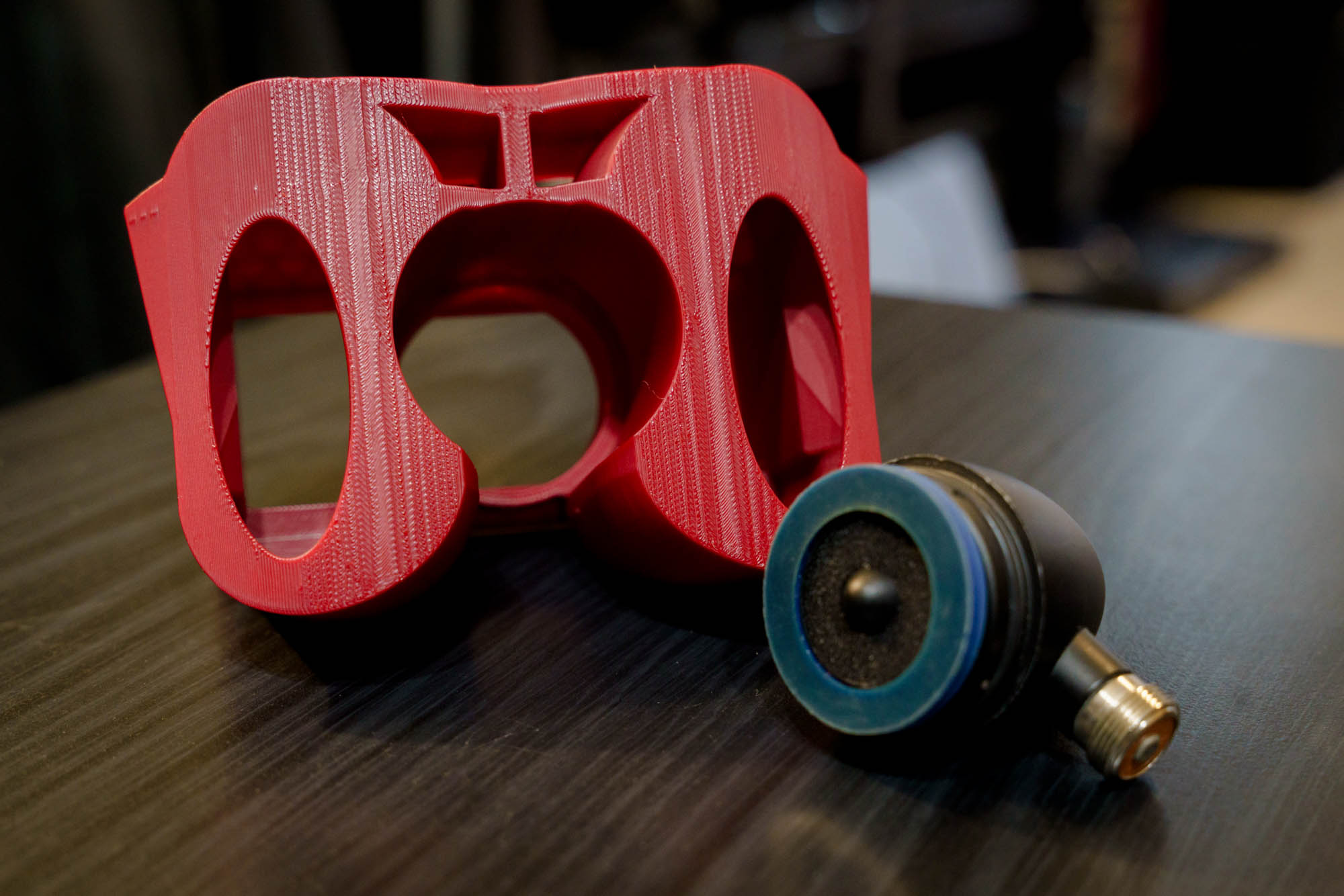 A 3d-printed harmonica adapter